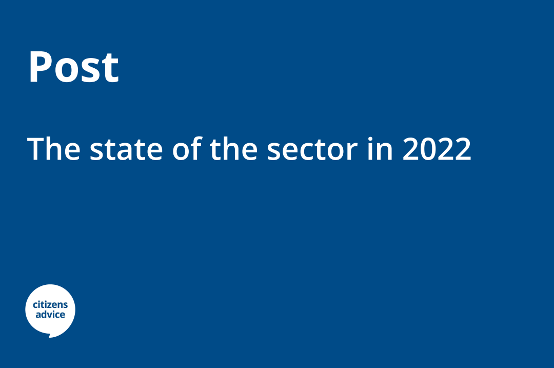 Post - the state of the sector in 2022
