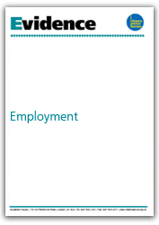 Employment evidence cover